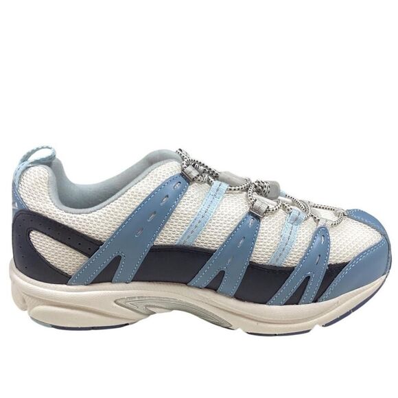 Dr Comfort Athletic Shoes Women 9W Blue White Refresh Therapeutic Sneaker NEW - Picture 4 of 12